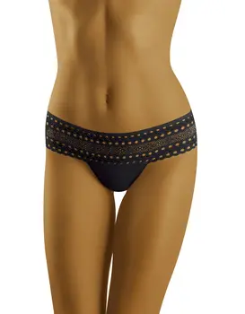 תחתון כותנה אורגנית דגם ECO FO, צבע: שחור,  מידה: XL-5