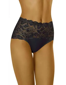 ​תחתונים תחרה דגם TERI, צבע: שחור,  מידה: XL-5