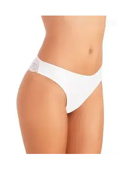 תחתון דגם ברזילאי 1180, צבע: לבן,  מידה: M