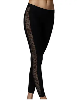 טייץ כותנה עם חגורה רחבה 4310, צבע: כחול כהה,  מידה: L-XL