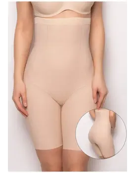 מחטב גבוה עם רגל ללא תפר עם סיליקון 921000, צבע: גוף,  מידה: S-2