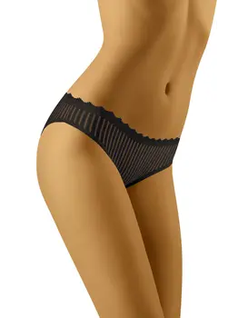 תחתון תחרה MIKI, צבע: שחור,  מידה: M-3