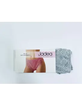 תחתון צבעוני תחרה דגם 791C, צבע: אפור,  מידה: M