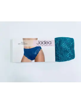 תחתון צבעוני תחרה דגם 791C, צבע: ירוק כחלחל,  מידה: XL