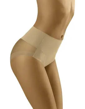 תחתון מחטב גזרה גבוהה ללא תפר UNIQA, צבע: גוף,  מידה: M