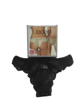 תחתון ברזילאי תחרה 1628C, צבע: חום,  מידה: L-4