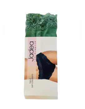 תחתון מידי מכותנה ותחרה 742C, צבע: ירוק,  מידה: M-3