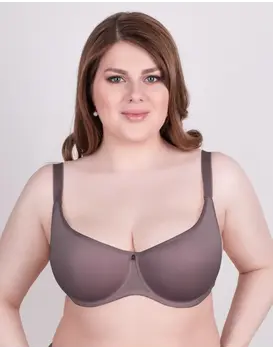 חזייה מרופדת  119140, צבע: חום,  מידה: 70C