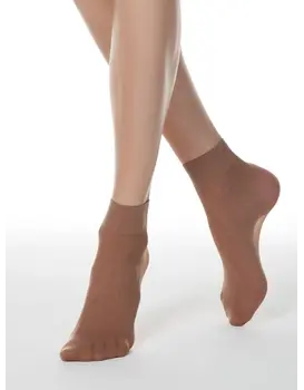 2 זוגות גרבי קרסול 40 דניר SOLO CONTE BRONZA