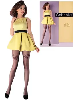 גרביונים מדוגמים 20 דנייר ALISA GABRIELLA