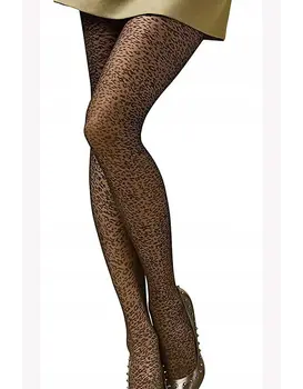 גרביונים מדוגמים עם פרינט מנומר 20 דנייר​ NATTI D04