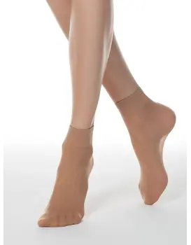 2 זוגות גרבי קרסול 40 דניר SOLO, צבע: גוף,  מידה: ONE SIZE