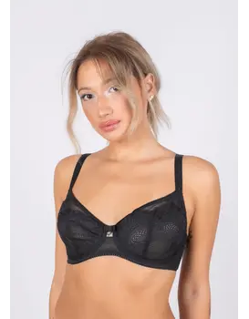 חזייה ללא ריפוד BEAUTY-FULL DARLING W02, צבע: שחור,  מידה: 75D