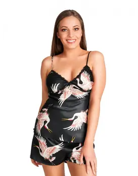 סט בייבי דול סאטן  0006K, צבע: לבן,  מידה: M