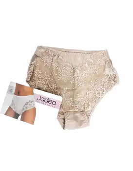 תחתון כותנה גזרה גבוהה דגם 792, צבע: גוף,  מידה: L-4