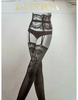 ירכונים אקסקלוסיבים עם פס אחורי לחגורת ביריות DESIRE, צבע: לבן,  מידה: M