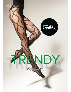 גרביונים מעוצבים 40 דנייר GATTA Modern W.05