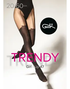 גרביונים דמוי ירכונים   GATTA GIRL UP W47