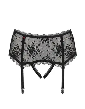 חגורת ביריות לירכונים OBSESSIVE BEHINDY CROTCHLESS GARTER BELT 