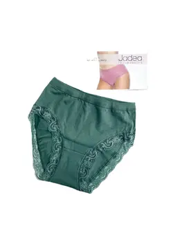 תחתון כותנה ומודל | גזרה גבוהה דגם 532C, צבע: ירוק,  מידה: M-3