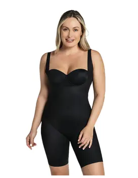 מחטב גבוה עם רגל ללא תפר 018483, צבע: שחור,  מידה: S