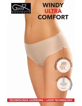 תחתון ביקיני חדשני, נושם  GATTA WINDY ULTRA COMFORT
