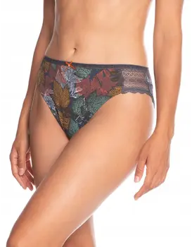 מארז 2 תחתונים כותנה עם תחרה, צבע: צבעוני,  מידה: 2XL