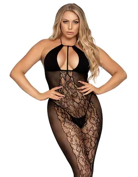 גרביון גוף רשת שלם עם מפשעון חשוף 89280