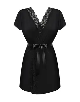 חלוק סאטן רומנטי DIYOSA