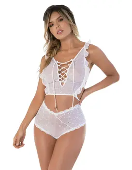 בגד גוף | סט הלבשה תחתונה 8491, צבע: לבן,  מידה: M-L