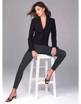 טייץ כותנה 4280, צבע: שחור,  מידה: S-2