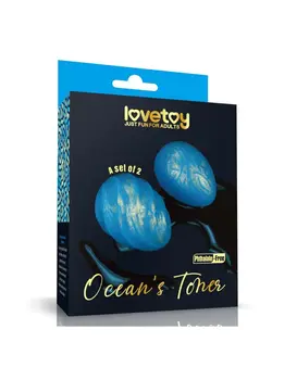 כדורי קגל |  ביצים סיניות מסיליקון איכותי | OCEAN'S TONER EGG SET II