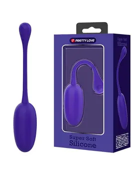 ביצת רטט נטענת עם 12 מצבי רטט מסיליקון רפואי רך