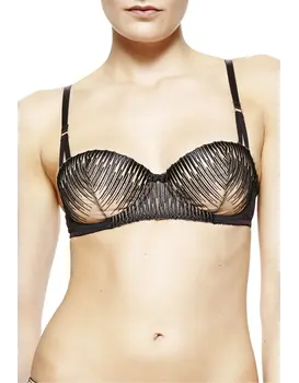 חזיה ללא ריפוד עם צמות TRAVIATA