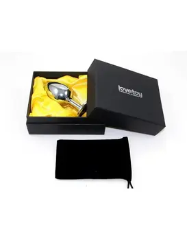 פלאג אנאלי מבריק עם אבן חן