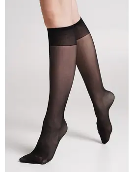 2 זוגות גרבי ברך 20 דנייר MAREA 20, צבע: שחור,  מידה: ONE SIZE