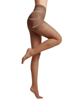 גרביון מחטב  40 דנייר X-Press, צבע: MOCCA,  מידה: XL-5