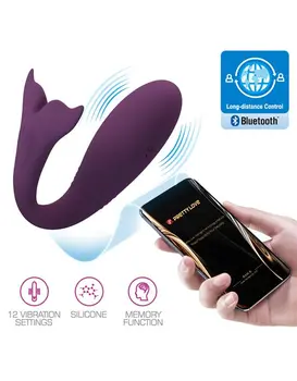 ביצת אהבה מסיליקון רפואי | USB עם 12 תוכניות רטט | אפליקציה | JAYLEEN