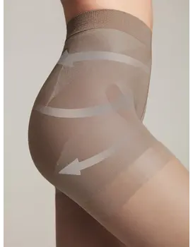 גרביון מחטב 20 דנייר X-Press, צבע: Shade-חום כהה,  מידה: M-3