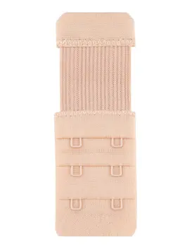 מאריך חזיה 2 קרסים  עם גומי BA-03 LONG, צבע אביזרים: גוף,  מידה: ONE SIZE