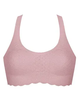 חזייה עם ריפוד דק נשלף | ZERO FEEL LACE TOP SLOGGI