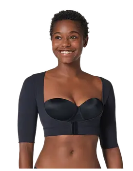 מחטב לחץ עם שרוול לאחר ניתוח 015790, צבע: שחור,  מידה: M