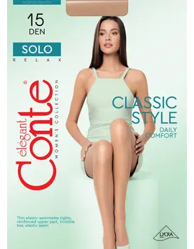 גרביון דק עם מכנסון 15 דנייר Solo