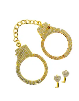 אזיקים אקסקלוסיבים לידיים | ציפוי זהב ואבני חן