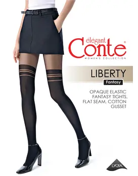 גרביונים מעוצבים בעובי 50/30 דנייר LIBERTY