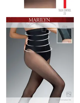 גרביון מחטב גבוה עם פס סיליקון 20 דנייר TALIA CONTROL