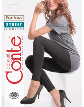 טייץ קלאסי עם אפקט תרמי  STREET PLUSH CONTE