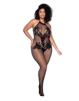 גרביון גוף עם מפשעון חשוף  1116X, צבע: שחור,  מידה: XL-2XL