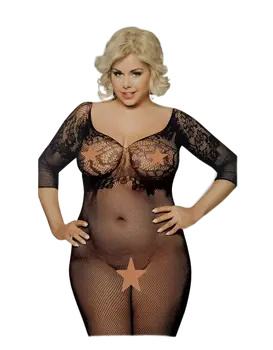 גרביון גוף סקסי 6240 DRAGONFLY PLUS SIZE