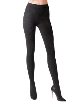 גרביון  ויסקוזה חם ומט 200 דנייר WARM UP, צבע: מלאנג',  מידה: 2